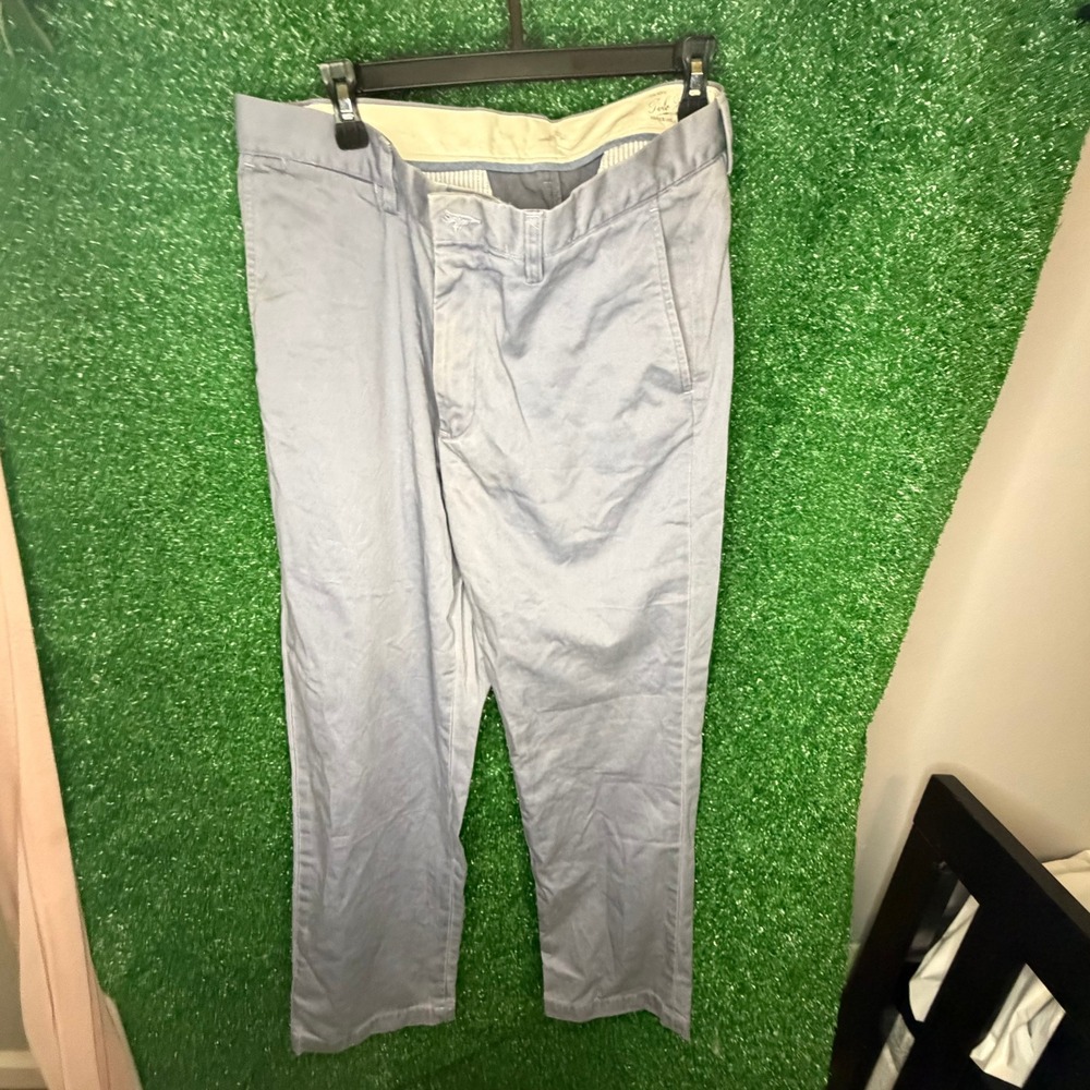 Polo Ralph Lauren Blue Classic Chino Pants Men's Preppy Straight Leg 33 x 30